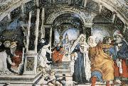 Filippino Lippi Scene from the Life of St Thomas Aquinas oil painting on canvas